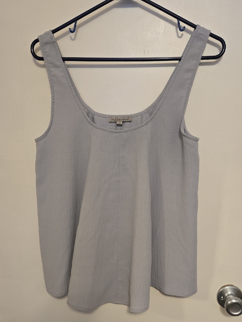 Wishlist Apparel Flared Light Blue Tank Top